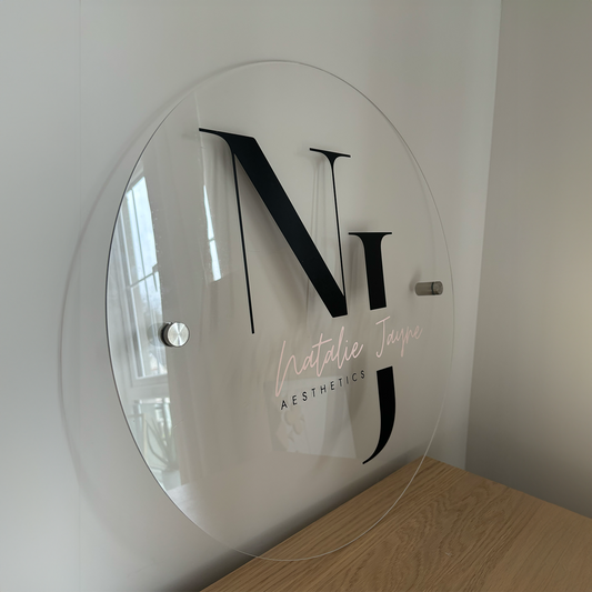 Business Logo Circle Sign