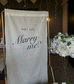 Marry Me | Proposal Linen Sign