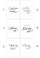 Marry Me | Proposal Linen Sign