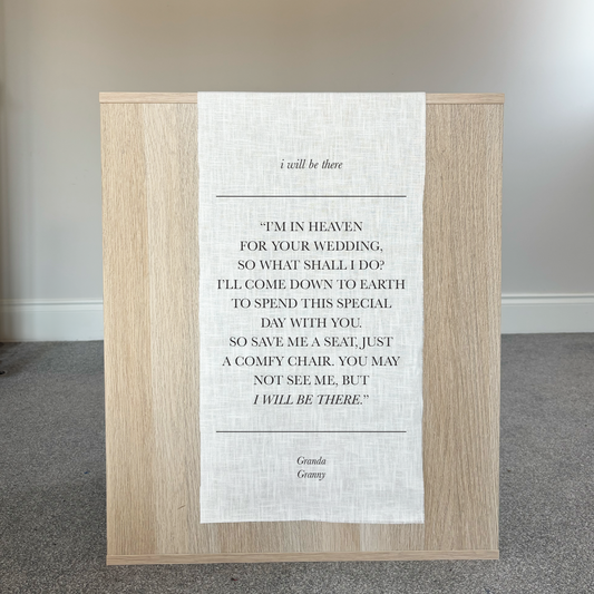 Linen | In Memory Sign Vol 1