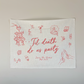 Linen | Bachelorette/Hen Party Sign Vol 1