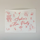 Linen | Bachelorette/Hen Party Sign Vol 1