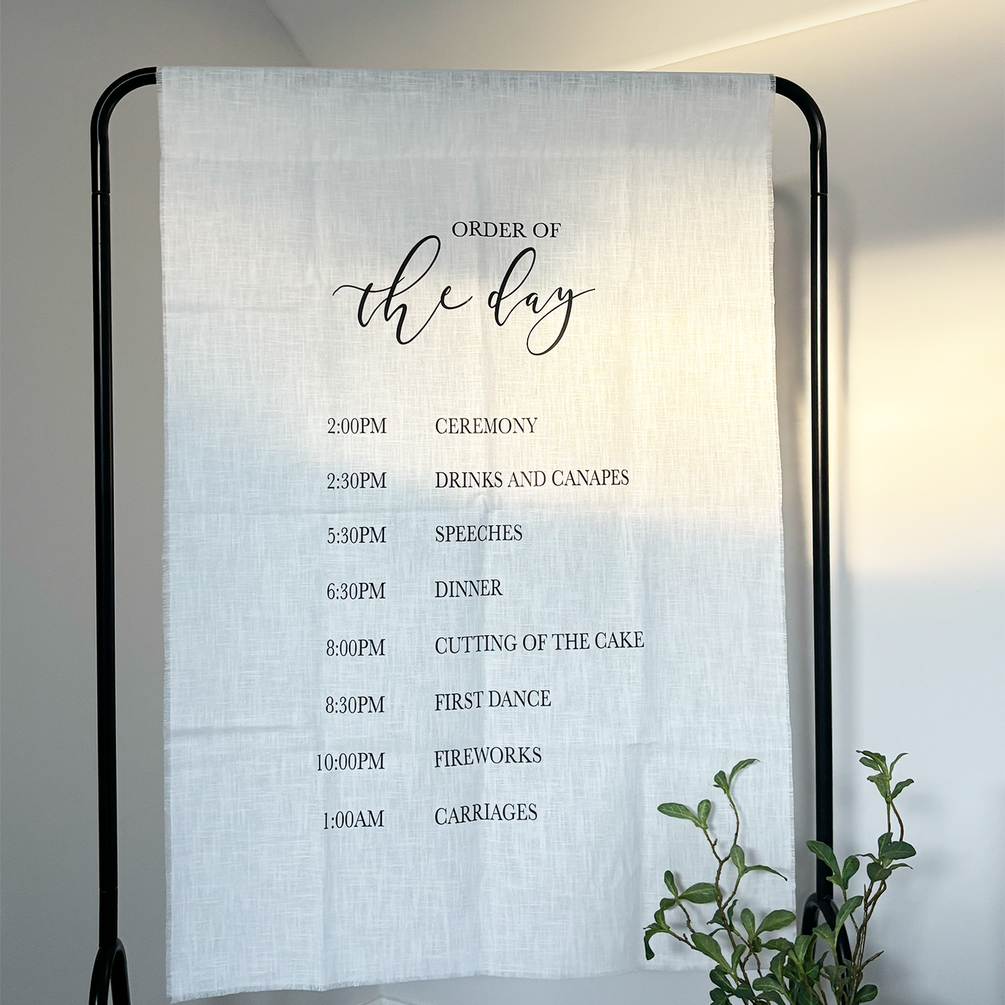 Wren | Linen Order of the Day