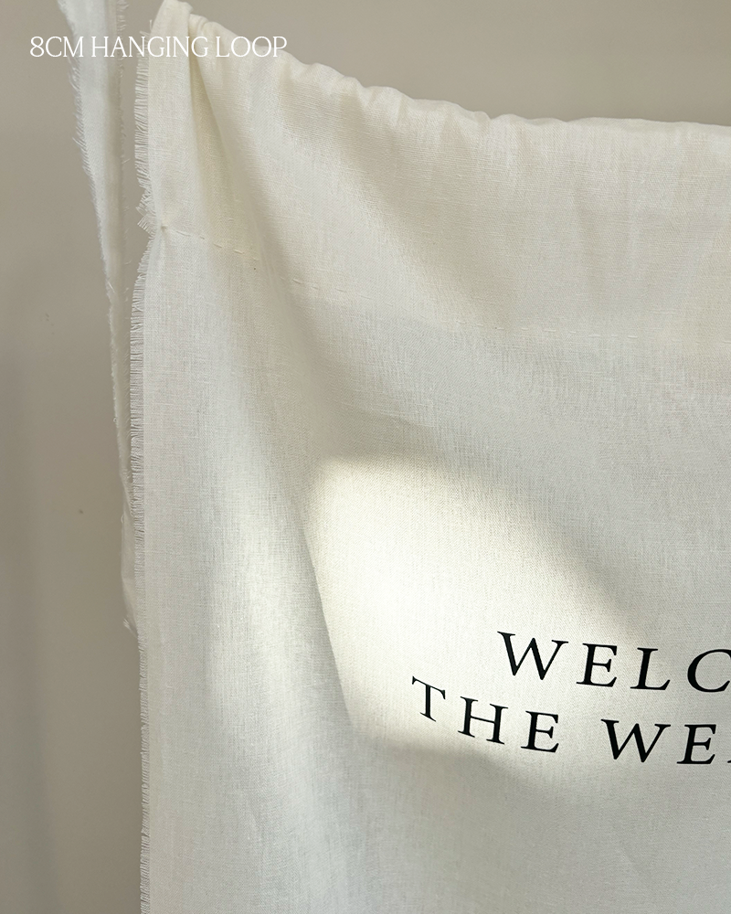 June | Add Your Own Artwork Linen Sign