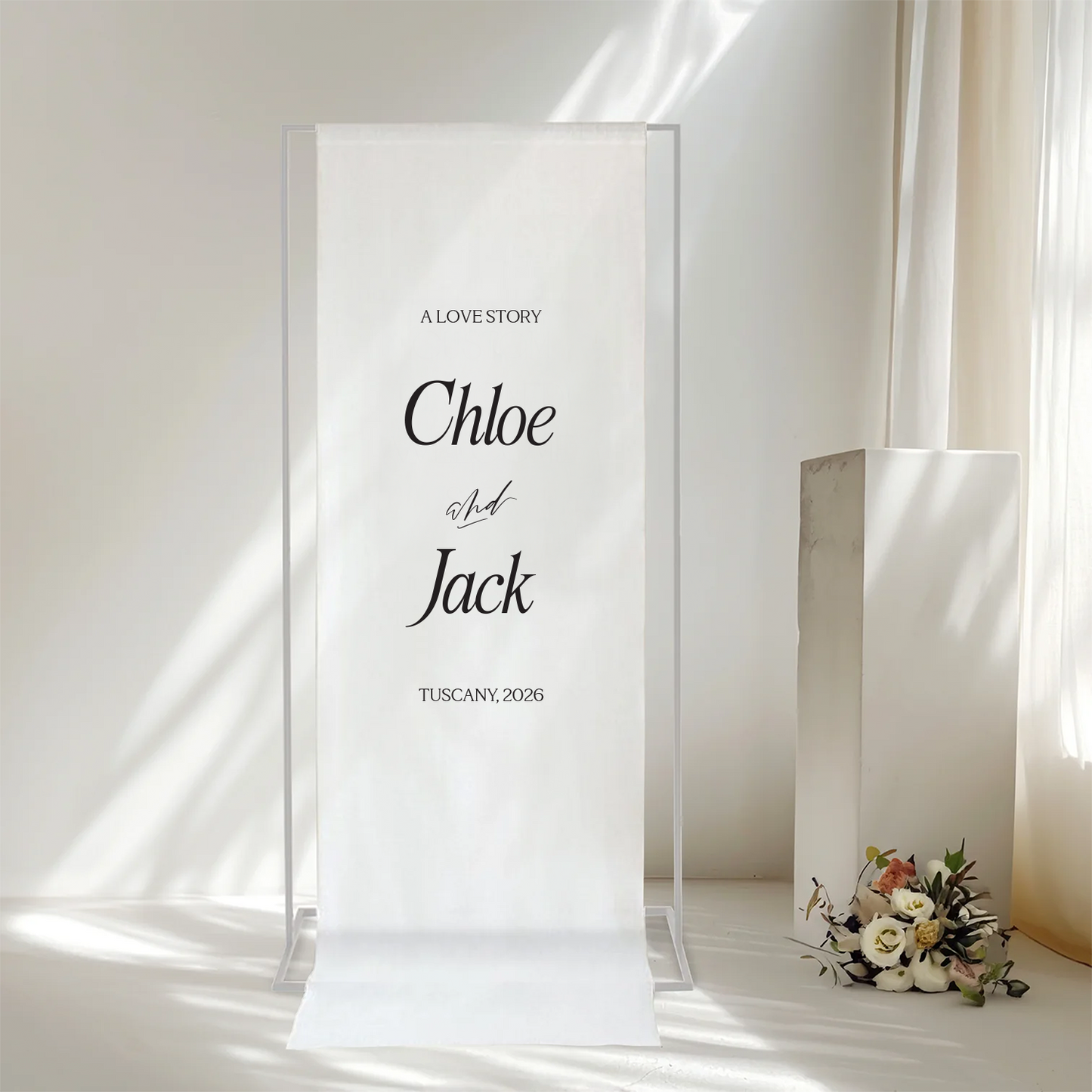 Wren | Linen Welcome Sign Vol 1