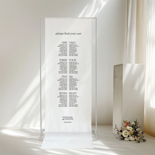 Wren | Linen Table Plan Vol 3