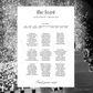Table Plan Decal Vol 3 | DIY Bride